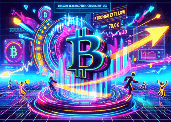 Bitcoin cán mốc 70K USD nhờ ETF hút dòng tiền mạnh mẽ