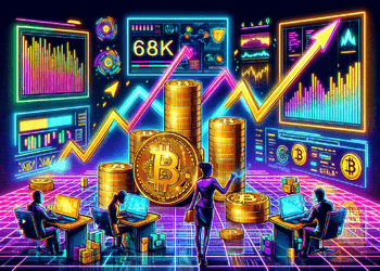 Bitcoin đạt mức cao nhất €68K, mục tiêu tiếp theo là vàng