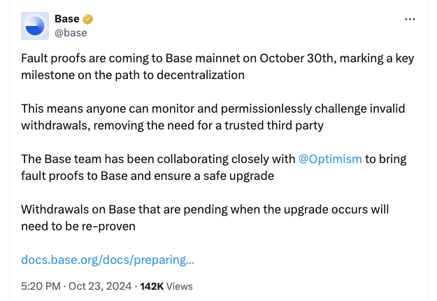 Base do Coinbase hỗ trợ nâng cao phi tập trung hóa - Tin Tức Bitcoin - Cập Nhật Tin Tức Coin Mới Nhất 24/7 2025 Coinbase, Decentralization, Base, Layer2