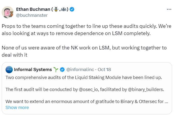 Cáo buộc từ Bắc Triều Tiên gây chấn động hệ sinh thái Cosmos - Tin Tức Bitcoin - Cập Nhật Tin Tức Coin Mới Nhất 24/7 2025 Nguồn: Ethan Buchman