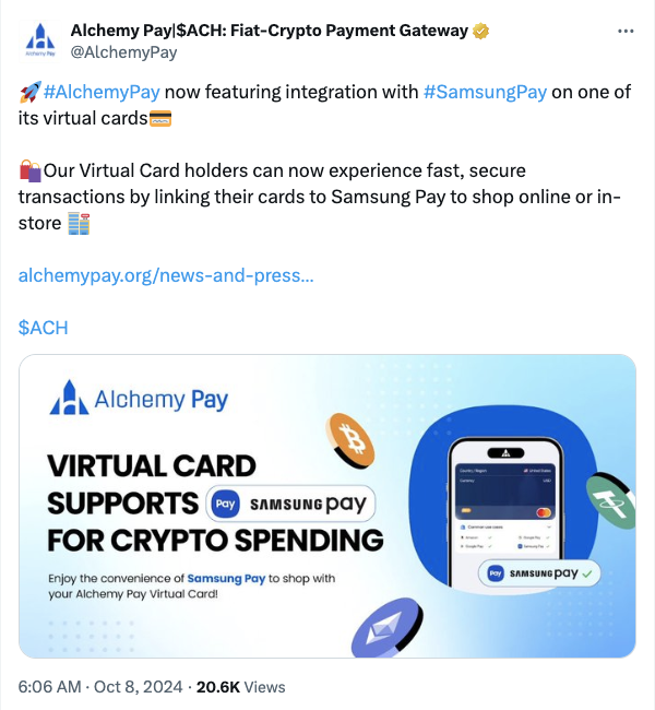 Nguồn: Alchemy Pay