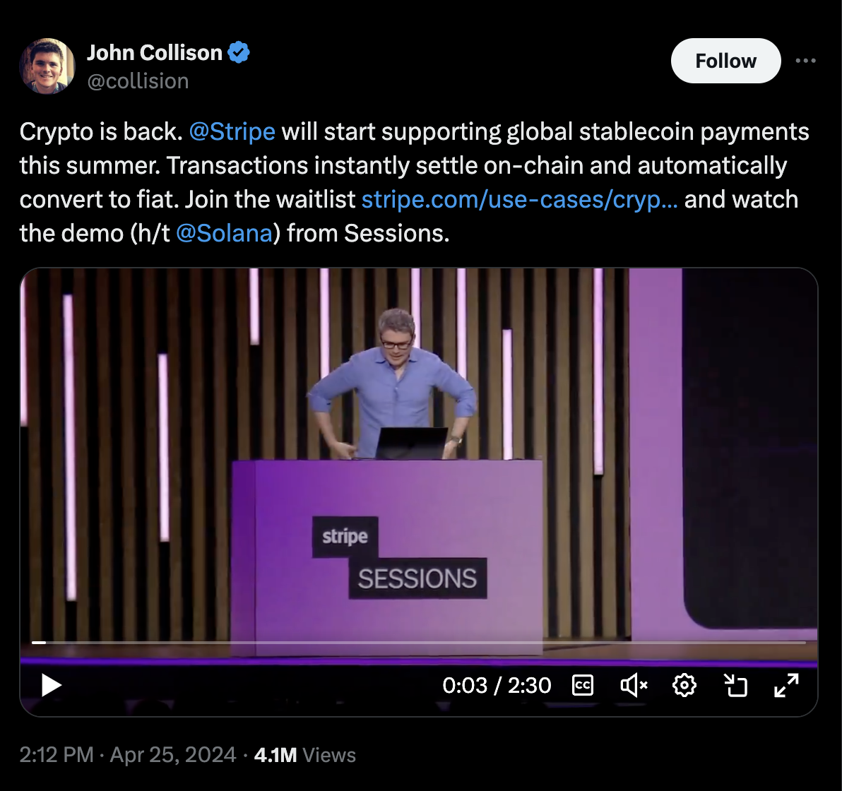 Stripe đàm phán mua nền tảng stablecoin Bridge - báo cáo - Tin Tức Bitcoin - Cập Nhật Tin Tức Coin Mới Nhất 24/7 2025 Stripe, Payments, Mobile Payments, Stablecoin