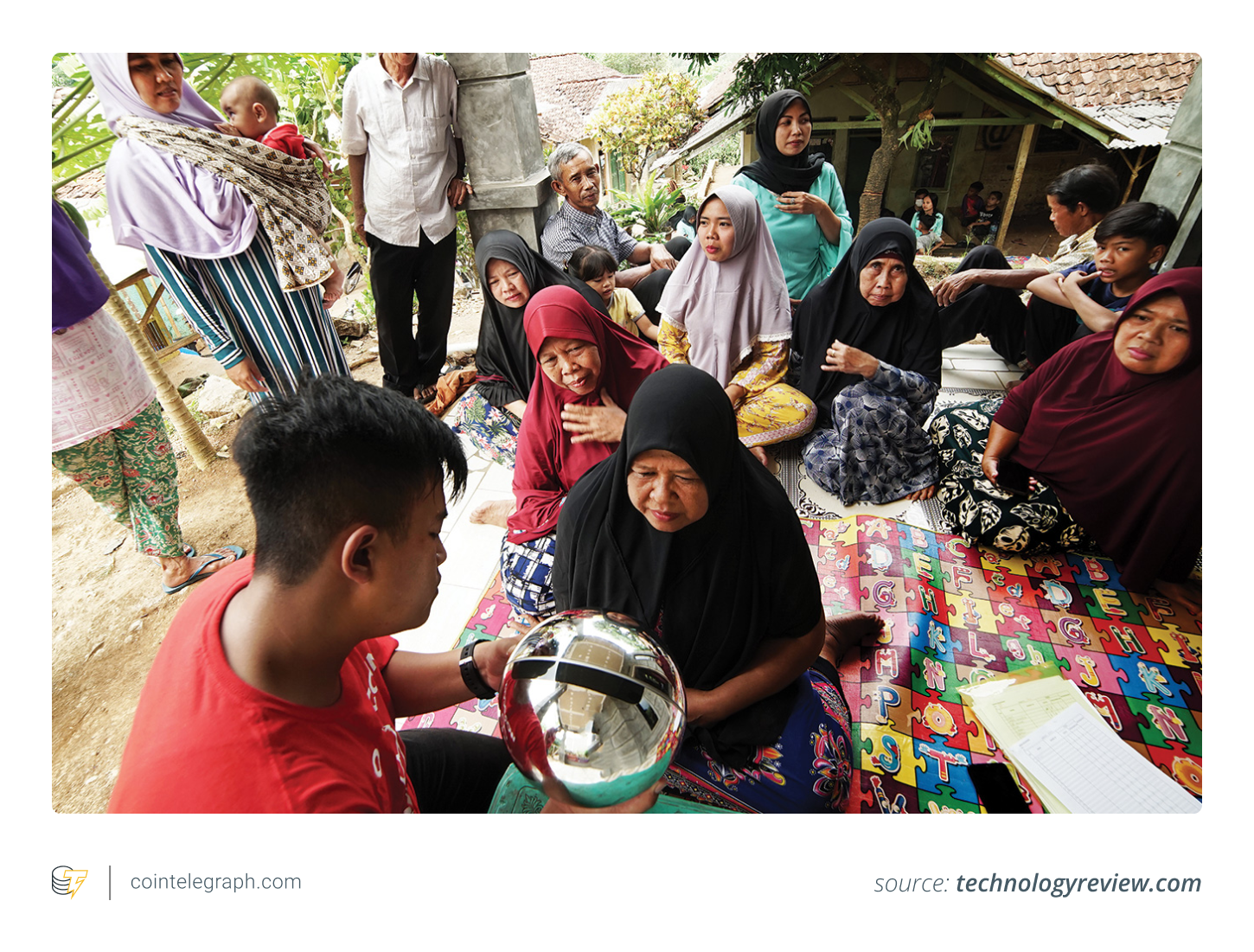 Quả cầu Worldcoin đang được sử dụng tại Indonesia Quả cầu Worldcoin đang được sử dụng tại Indonesia