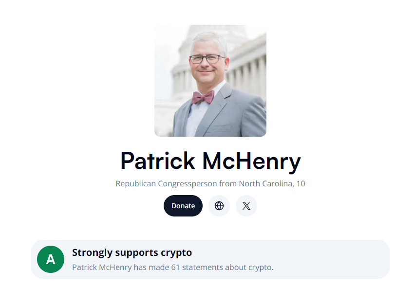 Top 10 chính trị gia Hoa Kỳ: Yêu và ghét tiền điện tử - Tin Tức Bitcoin - Cập Nhật Tin Tức Coin Mới Nhất 24/7 2025 Nguồn: Stand With Crypto