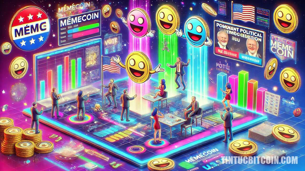Meme Coin Chủ đề Donald Trump Tăng Vọt Mùa Bầu Cử Mỹ - Tin Tức Bitcoin - Cập Nhật Tin Tức Coin Mới Nhất 24/7 2026 Memecoin Chính Trị Nổi Bật Trong Bầu Cử Mỹ – Liệu Giá Có Thể Bùng Nổ?