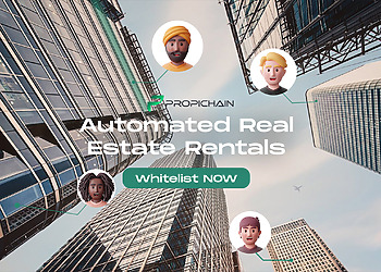 PropiChain cách mạng hóa ngành bất động sản trị giá 300 nghìn tỷ USD, Whitelist cho Presale Token đã sẵn sàng