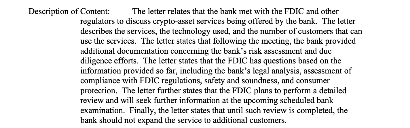 Coinbase tố FDIC: Hơn 20 lần cảnh báo tránh xa crypto - Tin Tức Bitcoin - Cập Nhật Tin Tức Coin Mới Nhất 24/7 2025 Nguồn: Tài sản CTF