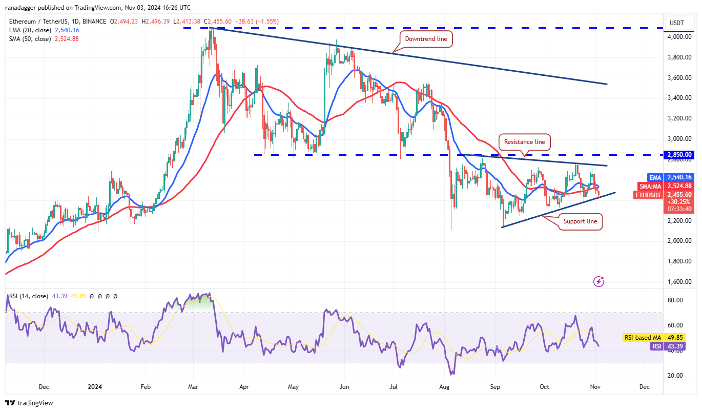 Bitcoin sẵn sàng phục hồi, ETH, DOGE, LTC, XMR cũng vậy - Tin Tức Bitcoin - Cập Nhật Tin Tức Coin Mới Nhất 24/7 2025 Litecoin, Dogecoin, Cryptocurrencies, Canada, Bitcoin Price, Markets, United States, Cryptocurrency Exchange, Monero, Donald Trump, Interest Rate, Price Analysis, Market Analysis, Ether Price, Kamala Harris, US Elections 2024