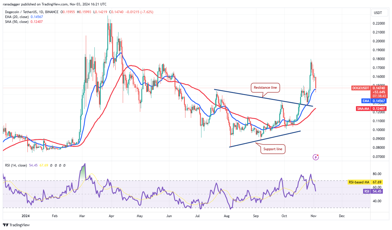 Bitcoin sẵn sàng phục hồi, ETH, DOGE, LTC, XMR cũng vậy - Tin Tức Bitcoin - Cập Nhật Tin Tức Coin Mới Nhất 24/7 2025 Litecoin, Dogecoin, Cryptocurrencies, Canada, Bitcoin Price, Markets, United States, Cryptocurrency Exchange, Monero, Donald Trump, Interest Rate, Price Analysis, Market Analysis, Ether Price, Kamala Harris, US Elections 2024