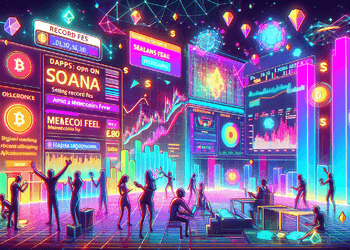 DApps trên Solana thu phí kỷ lục giữa cơn sốt memecoin