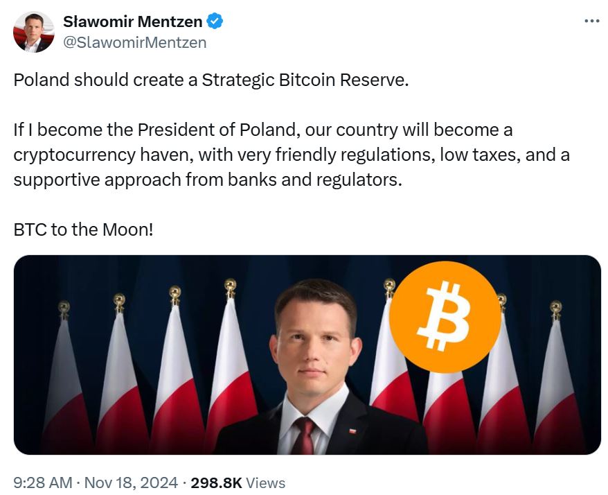 Ứng viên TT Ba Lan hứa ủng hộ dự trữ Bitcoin chiến lược - Tin Tức Bitcoin - Cập Nhật Tin Tức Coin Mới Nhất 24/7 2025 Ứng viên TT Ba Lan hứa ủng hộ dự trữ Bitcoin chiến lược - Tin Tức Bitcoin - Cập Nhật Tin Tức Coin Mới Nhất 24/7 2025
