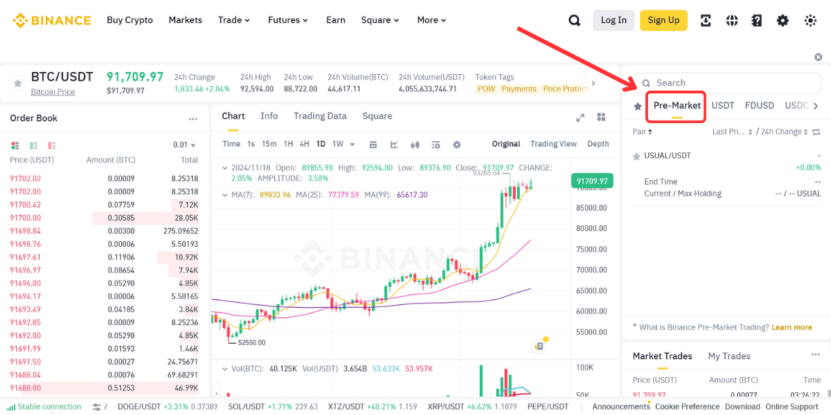 Binance Pre-Market là gì? Hướng dẫn sử dụng tính năng Binance Pre-Market - Tin Tức Bitcoin - Cập Nhật Tin Tức Coin Mới Nhất 24/7 2025
