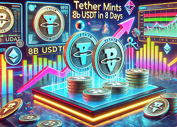 Tether Mints 8 tỷ USDT trong 8 ngày, Bitcoin tăng giá mạnh mẽ