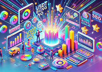 USDT bùng nổ: Ảnh hưởng đến Tron, Ethereum ra sao?