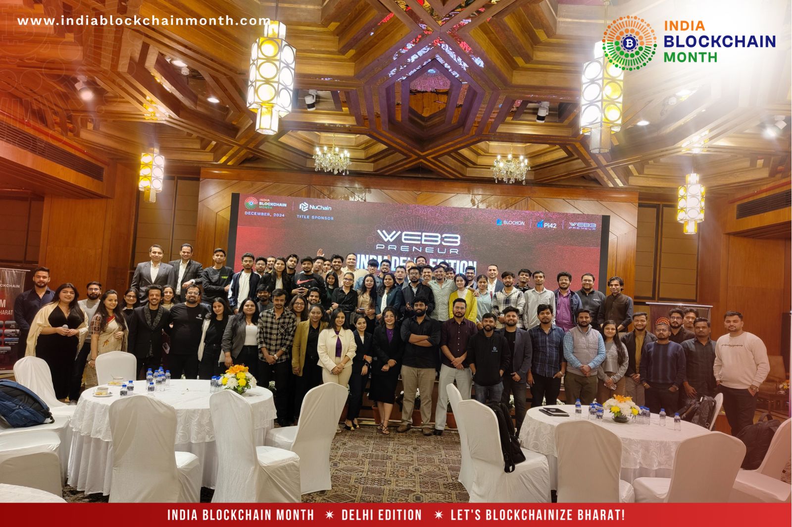 India Blockchain Month 2024 Khởi Động Với 50+ Sự Kiện! - Tin Tức Bitcoin - Cập Nhật Tin Tức Coin Mới Nhất 24/7 2025 Chuỗi sự kiện INBM