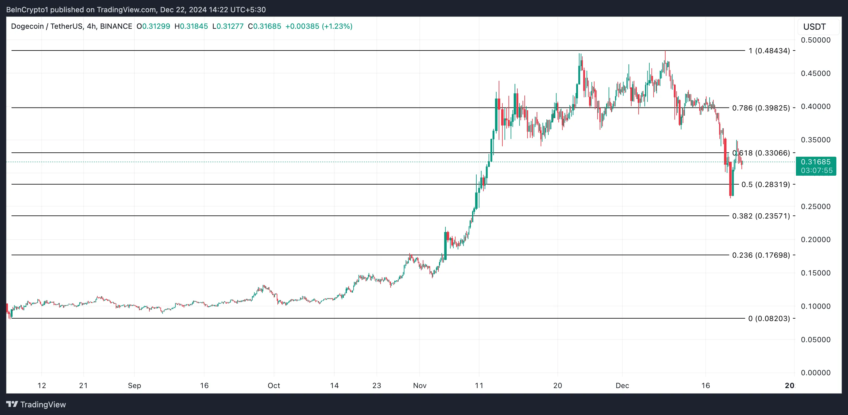 Dogecoin lao dốc 30%, có nguy cơ dưới 0,20 USD - Tin Tức Bitcoin - Cập Nhật Tin Tức Coin Mới Nhất 24/7 2025 Dogecoin Price Analysis