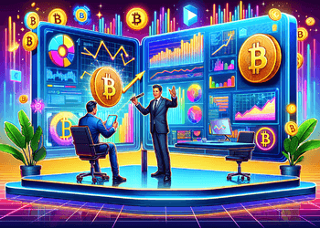 Mark Cuban dạy Jon Stewart bí kíp Tiền Điện Tử