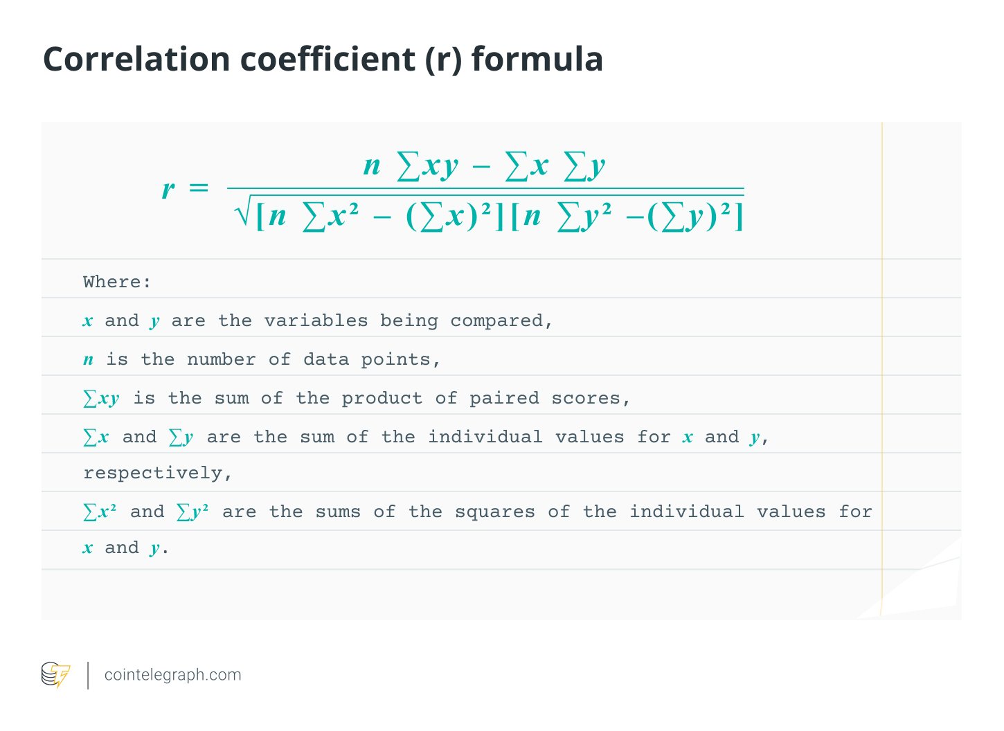 Công thức hệ số tương quan (r) Công thức hệ số tương quan (r)