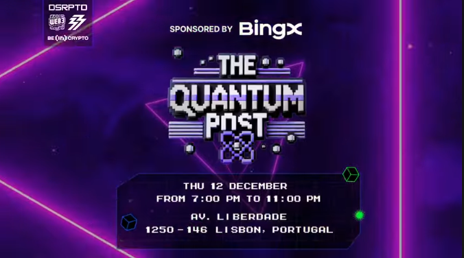 The Quantum Post ra mắt tại Lisbon: Cầu nối công nghệ, nhân loại - Tin Tức Bitcoin - Cập Nhật Tin Tức Coin Mới Nhất 24/7 2025 The Quantum Post ra mắt tại Lisbon: Cầu nối công nghệ, nhân loại - Tin Tức Bitcoin - Cập Nhật Tin Tức Coin Mới Nhất 24/7 2025