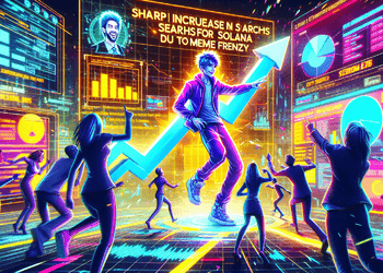 Lượng tìm kiếm Solana tăng vọt vì cơn sốt meme TRUMP