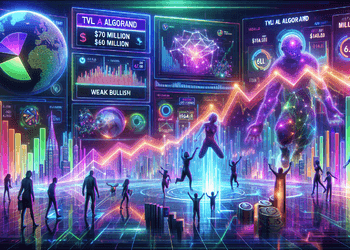 Tăng trưởng TVL Algorand từ 70 triệu USD đến 164 triệu USD gây yếu bullish