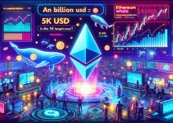 Cá voi Ethereum gom 1 tỷ USD ETH – Mục tiêu 5K USD có gần?