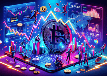 Giá Bitcoin giảm do thị trường biến động mạnh