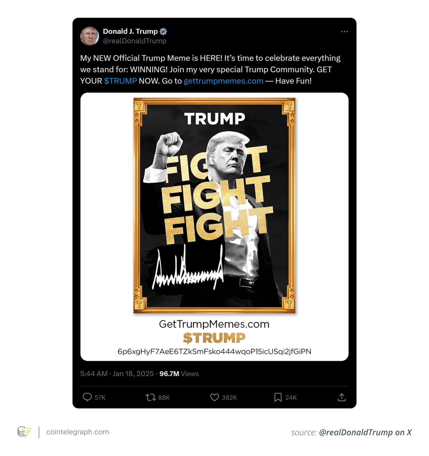 Official Trump Meme is HERE! Official Trump Meme is HERE!