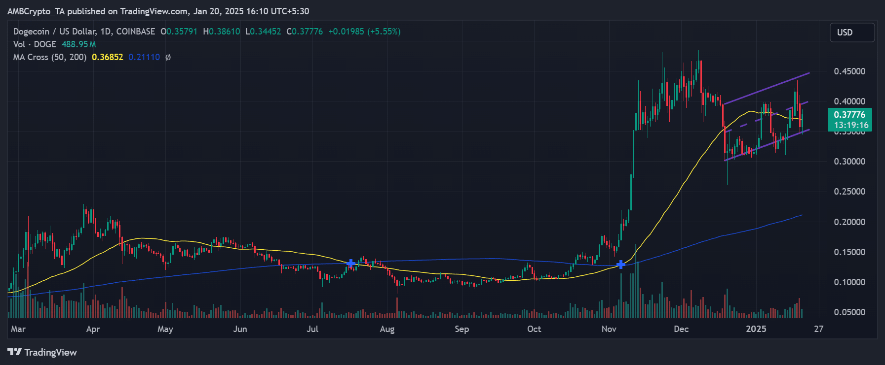 Dogecoin vượt bão thị trường: Đối đầu cơn bão TRUMP? - Tin Tức Bitcoin - Cập Nhật Tin Tức Coin Mới Nhất 24/7 2025 Dogecoin