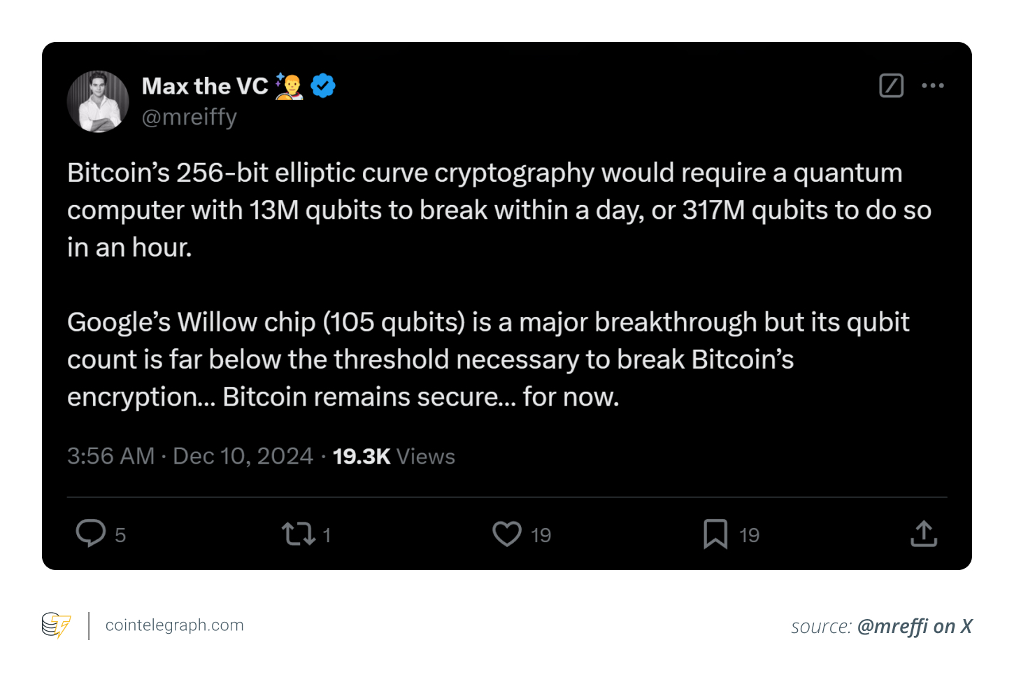 Max the VC tweet Max the VC tweet