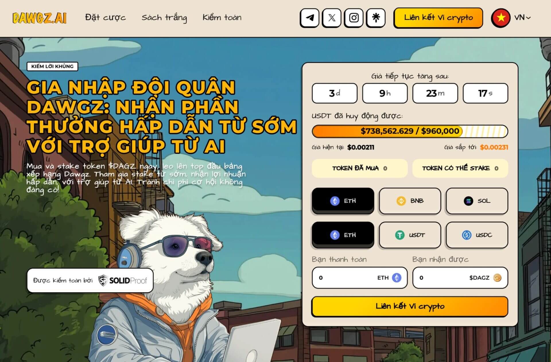 Dawgz AI (DAGZ) 