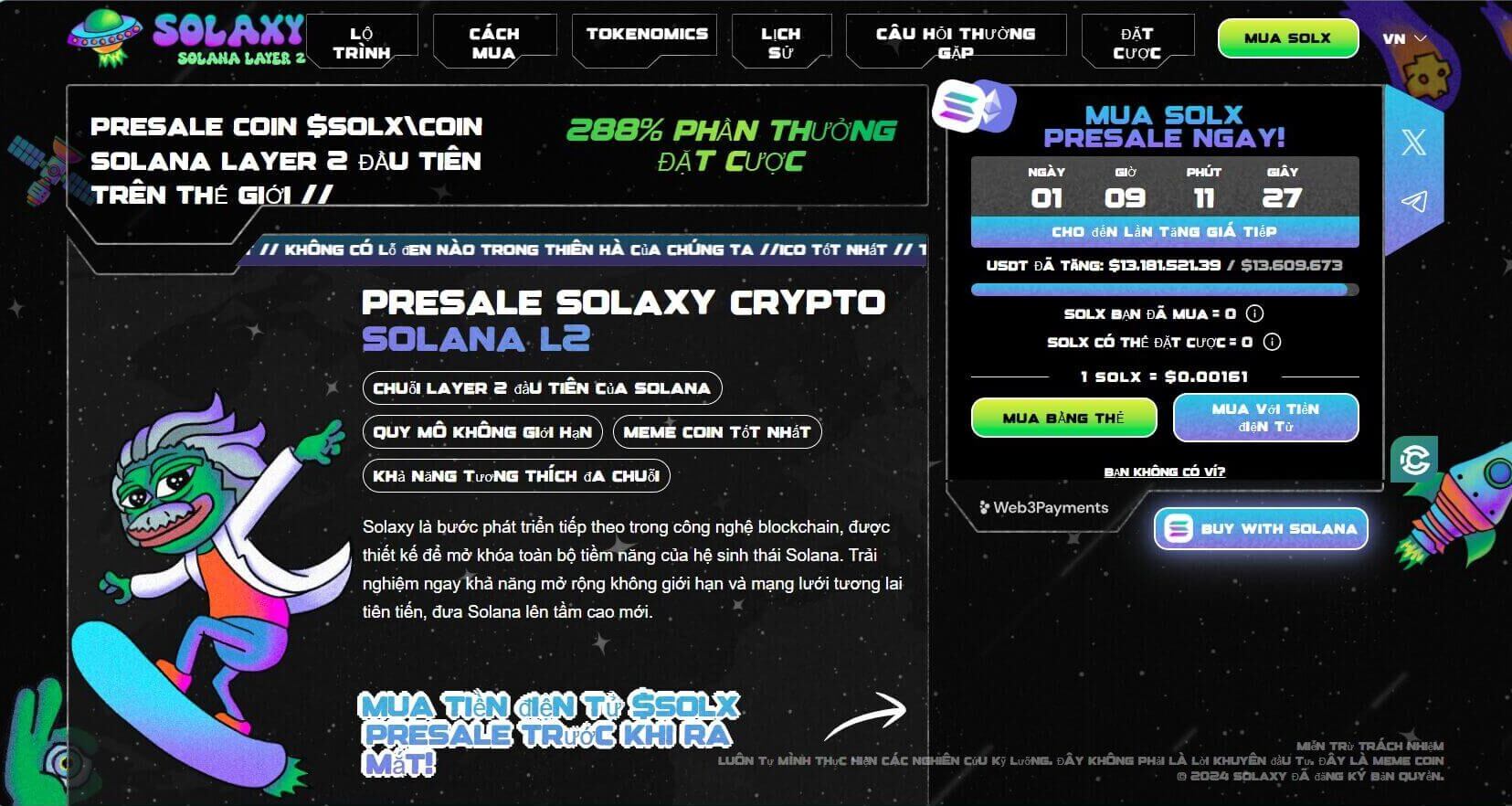 Đừng Bỏ Lỡ: Những Đồng Tiền Điện Tử Nổi Bật Sau Lễ Nhậm Chức Của Donald Trump - Tin Tức Bitcoin - Cập Nhật Tin Tức Coin Mới Nhất 24/7 2025 Solaxy ($SOLX)