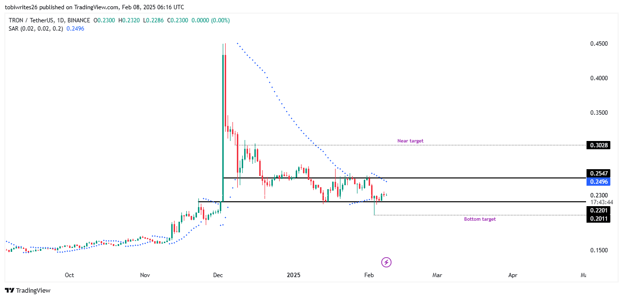 TRX tăng mạnh sau khi USDT đạt kỷ lục mới trên TRON - Tin Tức Bitcoin - Cập Nhật Tin Tức Coin Mới Nhất 24/7 2025 TRX tăng mạnh sau khi USDT đạt kỷ lục mới trên TRON - Tin Tức Bitcoin - Cập Nhật Tin Tức Coin Mới Nhất 24/7 2025