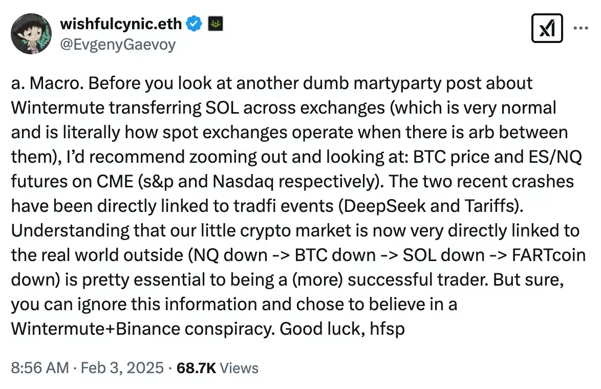 CEO Wintermute đổ lỗi TradFI gây khủng hoảng tiền điện tử - Tin Tức Bitcoin - Cập Nhật Tin Tức Coin Mới Nhất 24/7 2025 Wintermute CEO