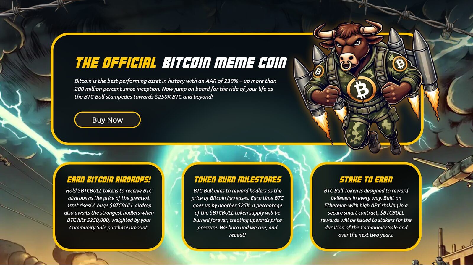 BTC Bull Gây Sốt: Đồng Meme Tiềm Năng 100x Chạm Mốc 1 Triệu USD Trong Vài Giờ Khi Nhà Đầu Tư Săn Lùng Bitcoin Miễn Phí - Tin Tức Bitcoin - Cập Nhật Tin Tức Coin Mới Nhất 24/7 2025 BTC Bull – Đồng Meme Coin Gây Sốt Mới Nhất