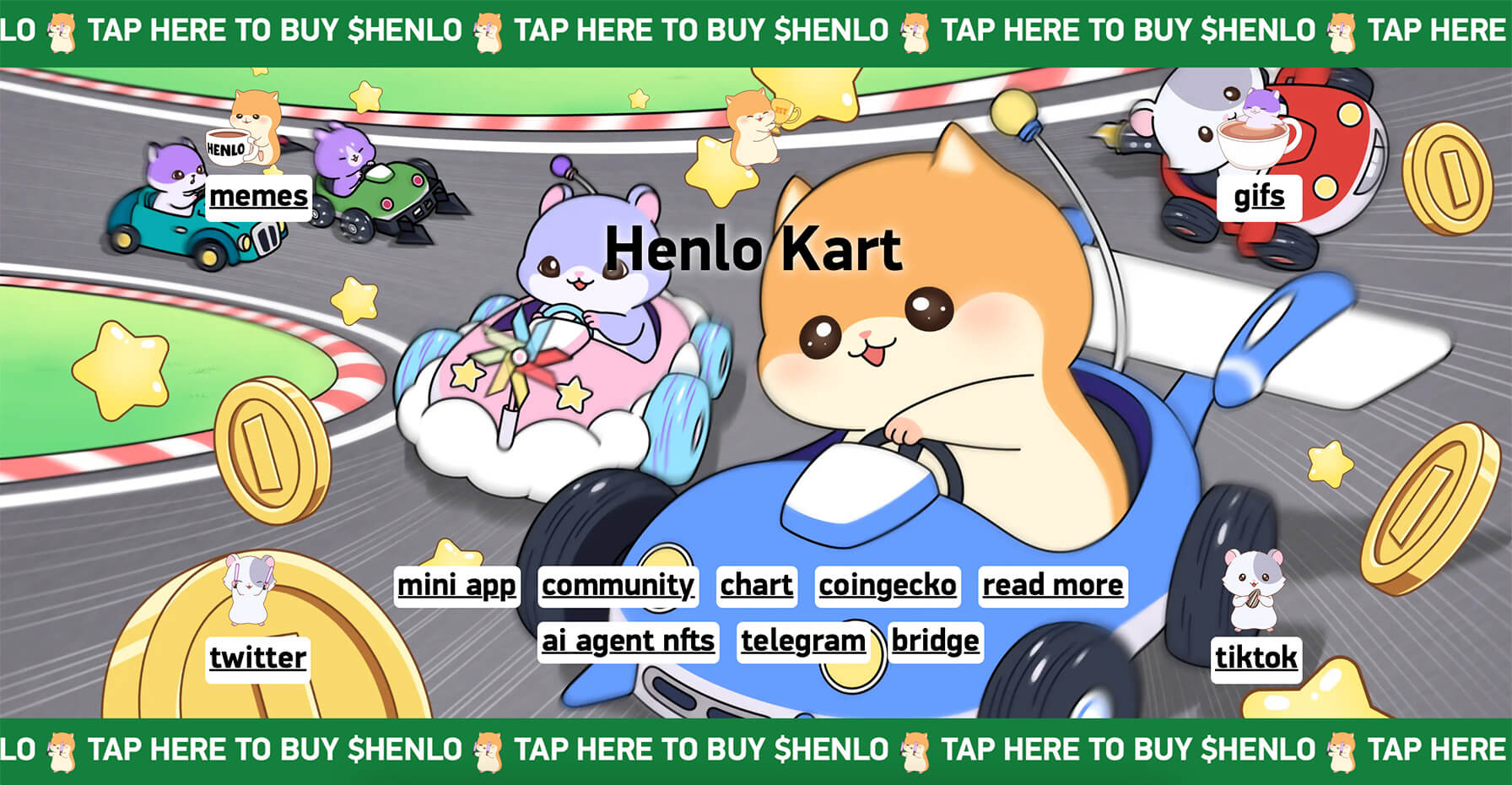 Henlo Kart là gì? Tổng quan về dự án Henlo Kart - Tin Tức Bitcoin - Cập Nhật Tin Tức Coin Mới Nhất 24/7 2025