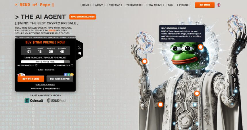 Đợt presale hàng đầu $MIND giúp bạn thu về lợi nhuận khủng trong đợt tăng giá này - Tin Tức Bitcoin - Cập Nhật Tin Tức Coin Mới Nhất 24/7 2025 Đợt presale hàng đầu $MIND giúp bạn thu về lợi nhuận khủng trong đợt tăng giá này - Tin Tức Bitcoin - Cập Nhật Tin Tức Coin Mới Nhất 24/7 2025