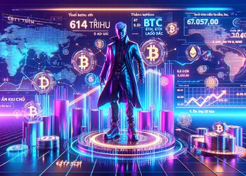 614 triệu USD thanh khoản: BTC, ETH, DOGE lao dốc