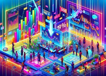 Doanh thu Virtual Protocol giảm mạnh, giá VIRTUAL lao dốc 90%