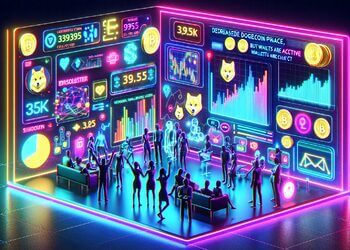 Giá Dogecoin giảm, nhưng 395K ví lại hoạt động?