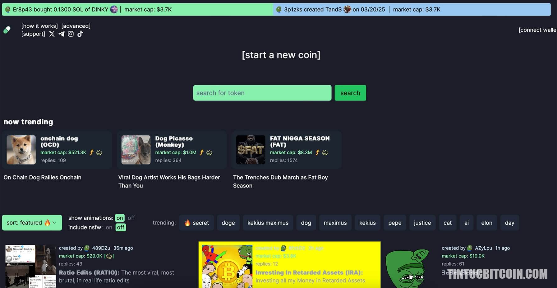 Pump.fun là gì? Tổng quan về dự án pump.fun - Tin Tức Bitcoin - Cập Nhật Tin Tức Coin Mới Nhất 24/7 2025
