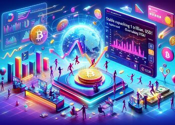 Stablecoin vượt 1 nghìn tỷ USD, vượt qua Visa!