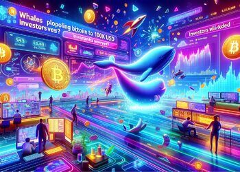 Cá voi thúc đẩy Bitcoin tới 100K USD, nhà đầu tư lo ngại?