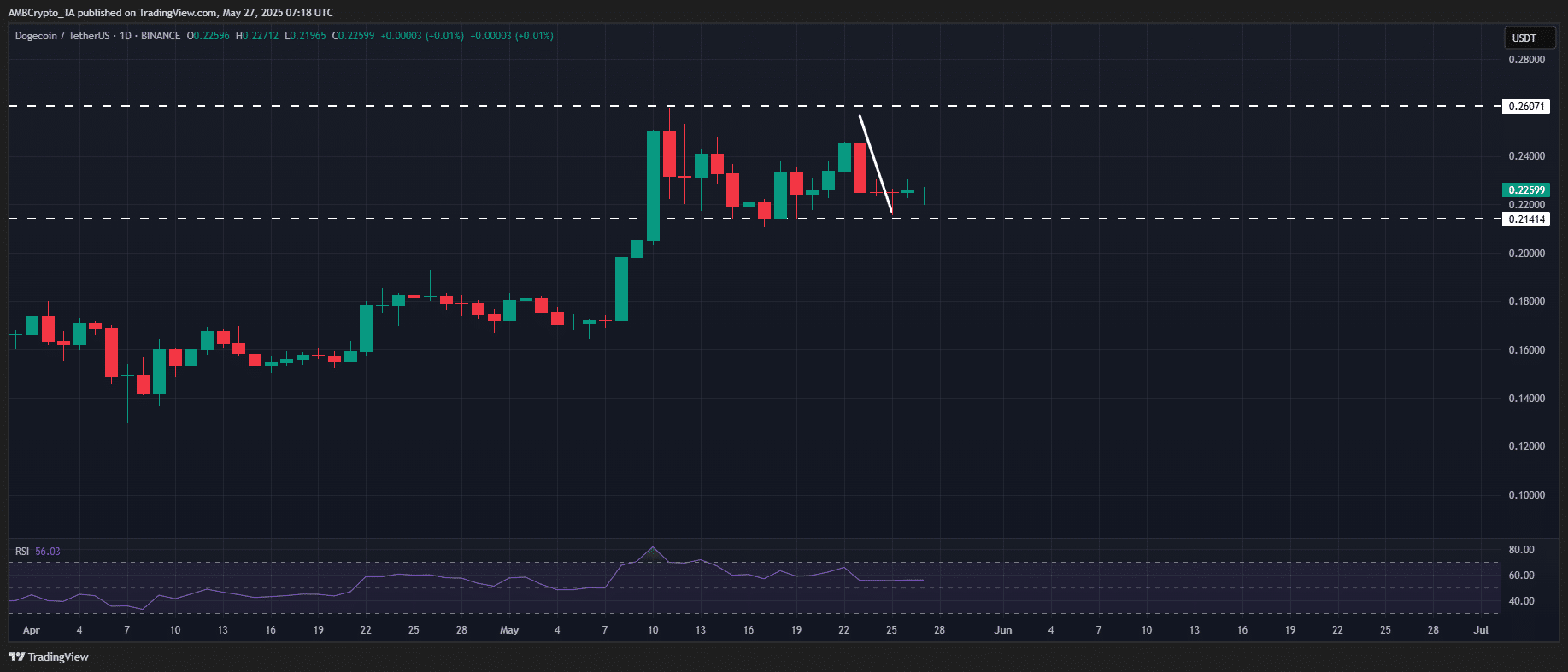 Dogecoin gặp bờ vực: Đòn bẩy cao, hy vọng cuối - Tin Tức Bitcoin - Cập Nhật Tin Tức Coin Mới Nhất 24/7 2025 DOGE