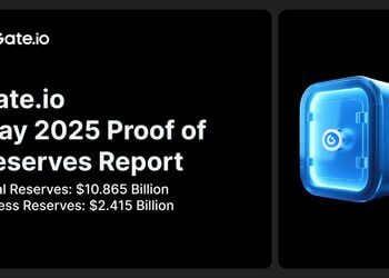 Gate.io Công Bố Báo Cáo Dự Trữ: Sở Hữu 10,865 tỷ USD