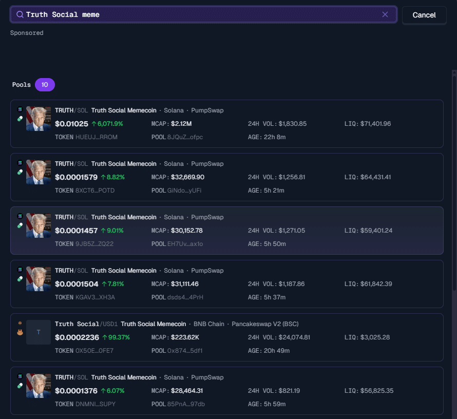 Trump Jr. nói gì về tin đồn Truth Social memecoin? - Tin Tức Bitcoin - Cập Nhật Tin Tức Coin Mới Nhất 24/7 2025 Truth social memecoin