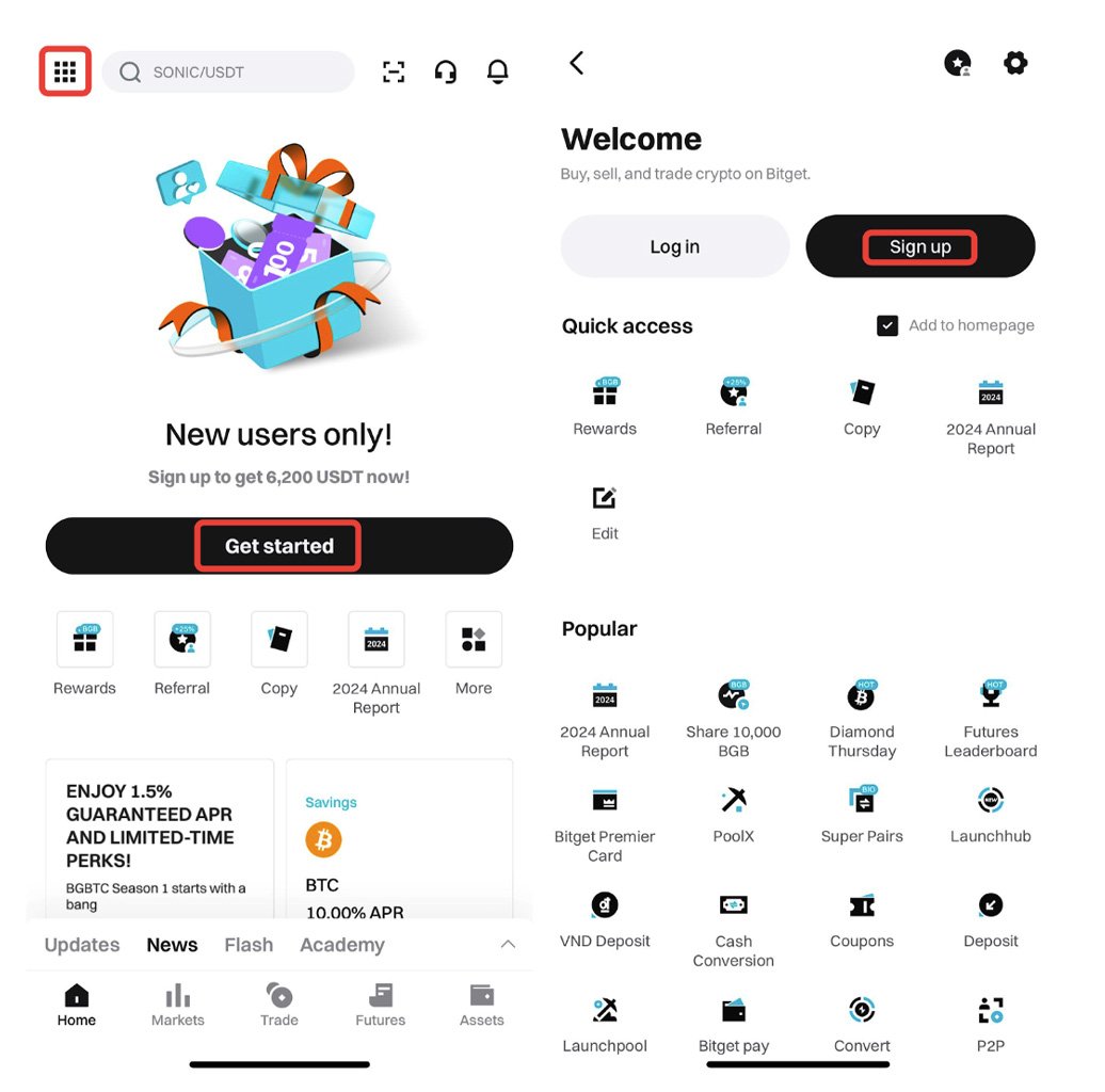 Bitget - Hướng dẫn đăng ký tài khoản trên mobile - Tin Tức Bitcoin - Cập Nhật Tin Tức Coin Mới Nhất 24/7 2025