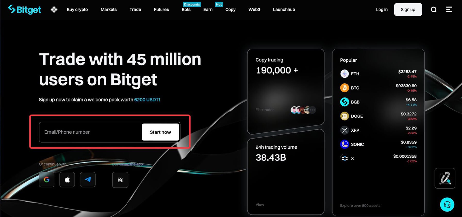 Bitget - Hướng dẫn đăng ký tài khoản trên website - Tin Tức Bitcoin - Cập Nhật Tin Tức Coin Mới Nhất 24/7 2025