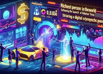 Musk giàu nhất thế giới sau ra mắt robotaxi Tesla gây sốt tiền điện tử