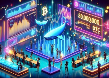 Cá voi Bitcoin gom 800000 BTC trong tháng cao kỷ lục